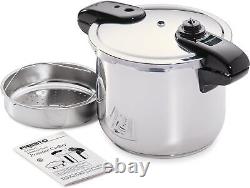 01370 8-Quart Stainless Steel Pressure Cooker