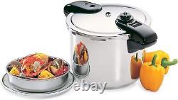 01370 8-Quart Stainless Steel Pressure Cooker