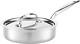 1.5 Quart Sauté Pan With Lid Titanium Strengthened 316ti Stainless Steel With