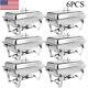 1-8 Pcs 9.5 Quart Stainless Steel Chafing Dish Buffet Trays Chafer Food Warmer