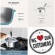 1 Quart Stainless Steel Sauce Pan Induction Compatible