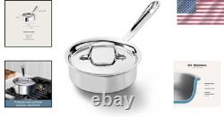 1 Quart Stainless Steel Sauce Pan Induction Compatible