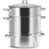 11 Quart Stainless Steel Steamer / Fruit Vegetable Juicer