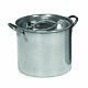 12 Qt Stainless Steel Stock Pot Quart Large Kitchen Soup Big Cooking 5 Gallon