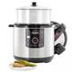 12 Quart Steel Electric Digital Pressure Cooker With Stainless Steel Pot In Silv