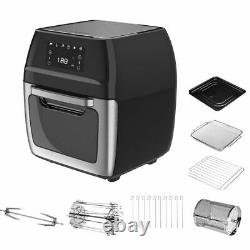 13 Quart Air Fryer Oven Rotisserie Dehydrator and Accessories