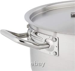 15 Quart Stainless Steel Brasier with Cover