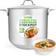 19-quart Stainless Steel Stockpot 18/8 Food Grade Heavy-duty Induction-compati
