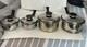2-1 Quart & 2-3 Quart Lot Classic Stainless Steel Saucepan With Lids