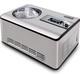 2.2-quart Ice Cream Maker With Compressor, No Pre-freezing, Stainless Steel Ice