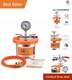 2 Quart Stainless Steel Vacuum Chamber Kit Compatible Resin Silicone Epoxy