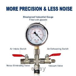 2 Quart Stainless Steel Vacuum Chamber Kit Compatible Resin Silicone Epoxy