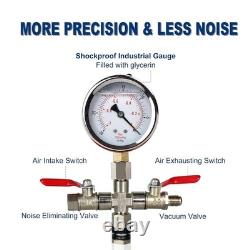 2 Quart Stainless Steel Vacuum Chamber Kit for Resin & Silicone Degassing