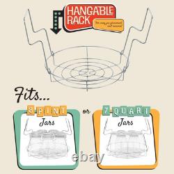 20 Quart Stainless Steel Canning Pot Set. Includes Canning Rack, Tongs, Jar L