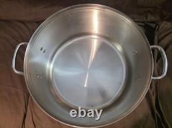 20 Quart Vollrath 77523 Tribute Tri-ply Fully Clad Rondeau / Stew / Stock Pot