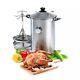 21 Quart Indoor Kitchen Smoker Bbq Stainless Steel For All Stove Types Hanhi