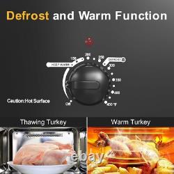 22 Quart Stainless Steel Electric Roaster for Turkeys, Bakes & More Easy Clean