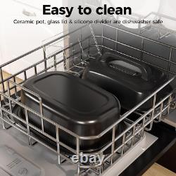 22 Quart Stainless Steel Electric Roaster for Turkeys, Bakes & More Easy Clean
