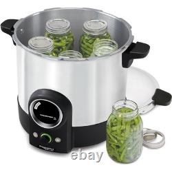 23-Quart Digital Pressure Canner with Stainless Steel Inner Pot, 2 Racks, 5