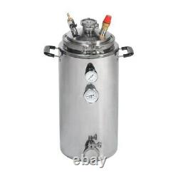 23 Quart Pressure Canner Cooker for Canning Stainless Steel Autoclave-Sterilizer