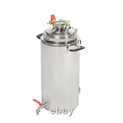 23 Quart Pressure Canner Cooker for Canning Stainless Steel Autoclave-Sterilizer