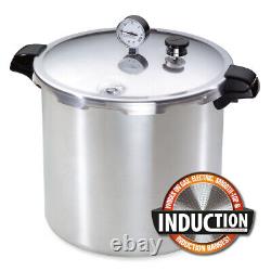23 Quart Pressure Canner with Stainless Steel Induction Compatible Base