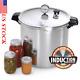 23 Quart Pressure Canner With Stainless Steel Induction Compatible Base Freeship