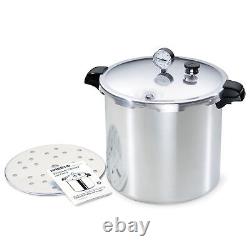 23 Quart Pressure Canner with Stainless Steel Induction Compatible Base Freeship