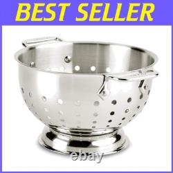 3 Quart Stainless Steel Strainer with Handle