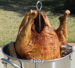 30-Quart Stainless Steel Turkey Pot Package