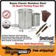 32 Quart Stainless Steel Turkey Fryer Complete Kit 1118 By Bayou Classic 18 Lbs
