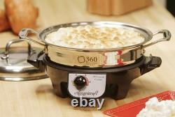 360 Cookware Stainless Steel 2.3 Quart Gourmet Slow Cooker Casserole With Cover