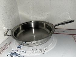 360 Cookware Stainless Steel 3.5 Quart Sauté Pan Without Lid