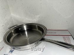 360 Cookware Stainless Steel 3.5 Quart Sauté Pan Without Lid