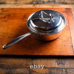 360 Cookware Stainless Steel LARGE 2 Quart SAUCEPAN with Cover VERY GOOD