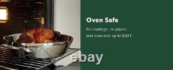 4 Quart Stainless Steel Pot with Lid Fully Clad Tri Ply Stock Pot/Casserole