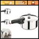 4-quart Stainless Steel Pressure Cooker Fast Cooking, Durable, Easy Clean
