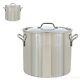 40-quart Stainless Steel Stock Pot With Lid Home Kitchenware Tools Cookware Pans