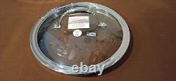 5748 new princess house heritage stainless steel 4.5 quart straining caserole