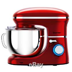 6.3 Quart House Use Tilt-Head Stand Mixer Kitchen Assistant 6 Speed 660W Red