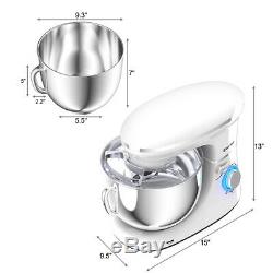 6.3 Quart Kitchen Use Tilt-Head Stand Mixer House Assistant 6 Speed 660W White