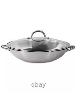 6.5-Quart Stainless Steel Multipurpose Pan with Glass Lid