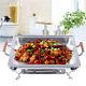 6 Pack/set 8 Quart Buffet Stainless Steel Dining Stove Catering Chafing Dish