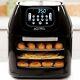 6-quart Power Air Fryer Oven Plus 7-in-1 Cooking Features With Dehydrator New