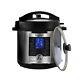 6 Quart Stainless Steel Digital Pressure Cooker With Lid