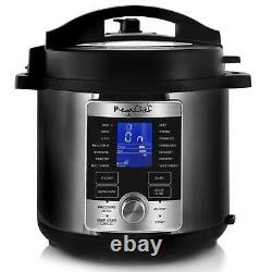 6 Quart Stainless Steel Digital Pressure Cooker with Lid