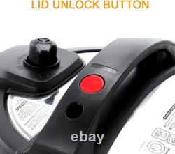 6 Quart Stainless Steel Electric Digital Pressure Cooker with Lid 6 Quart Stainless Steel Electric Digital Pressure Cooker with Lid