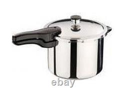 6-Quart Stainless Steel Pressure Cooker 01365