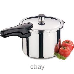 6-Quart Stainless Steel Pressure Cooker