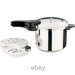 6-Quart Stainless Steel Pressure Cooker
